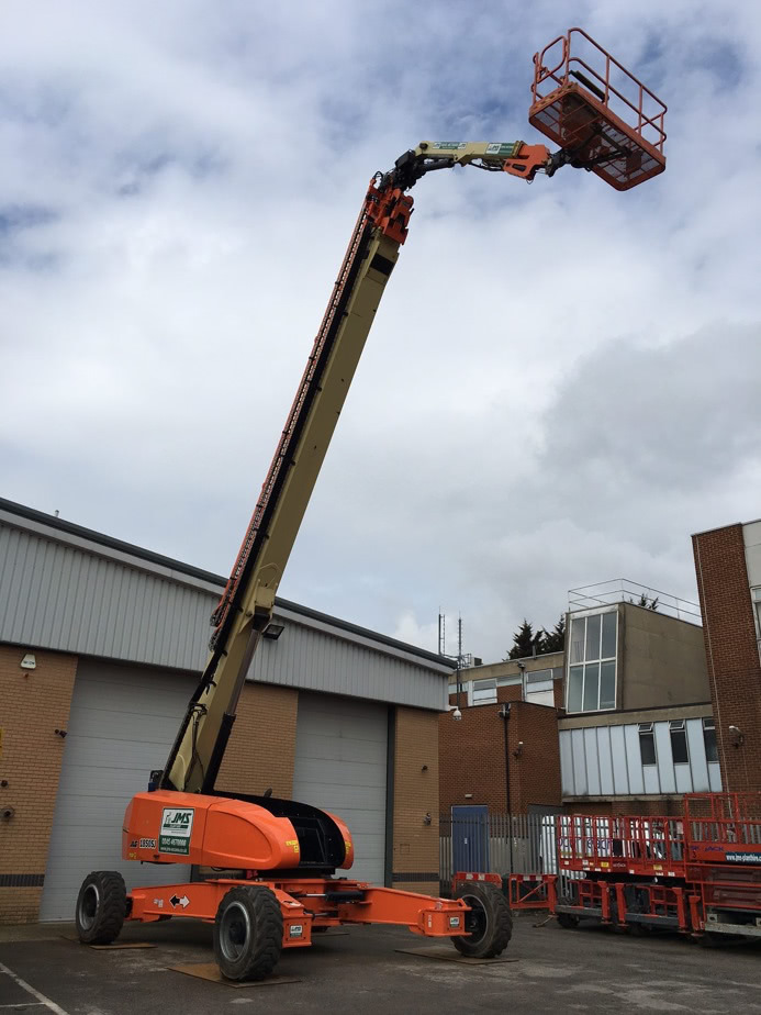 The World’s Most Powerful Boom Lift the JLG 1850SJ JMS Powered Access