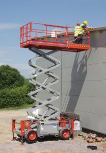 Skyjack SJ6832 RT diesel scissor lift