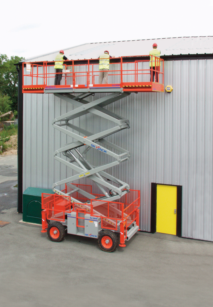 SJ_8841_RT rough terrain scissor lift