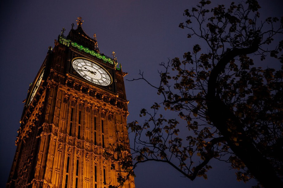 Big Ben at the Houses of Parliament, London