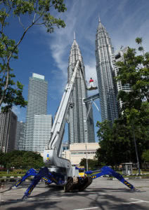 Falcon FS520 Spider tracked boom