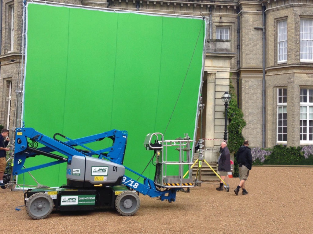 Genie Boom with green screen JMS Media access