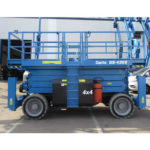 Genie GS4390 RT gas powered scissor lift