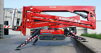 Hinowa Lightlift 20.10 stabilisation  leveling