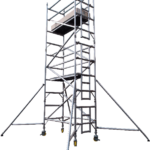 sinlge width aluminium tower