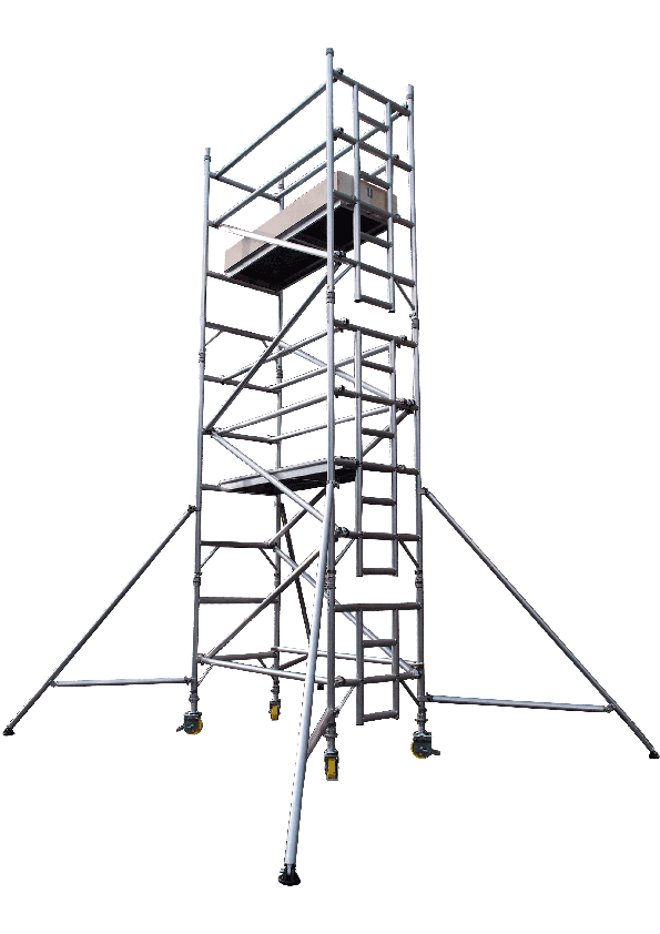 sinlge width aluminium tower