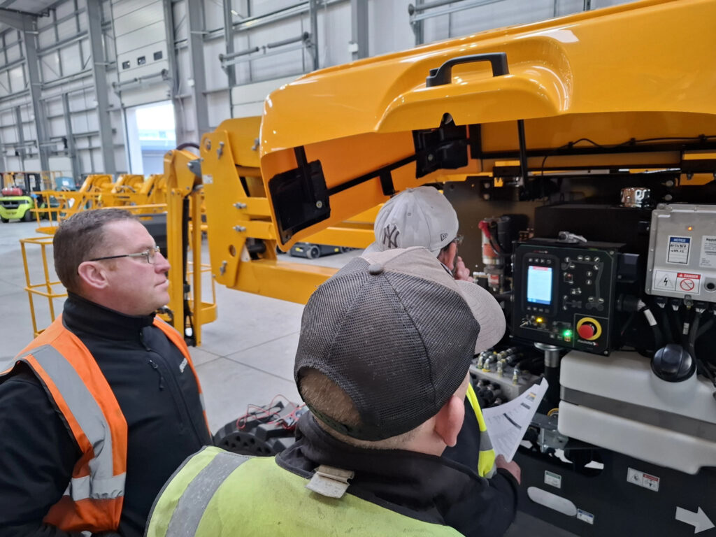 Haulotte Training - JMS Operators full up to date with latest machinery