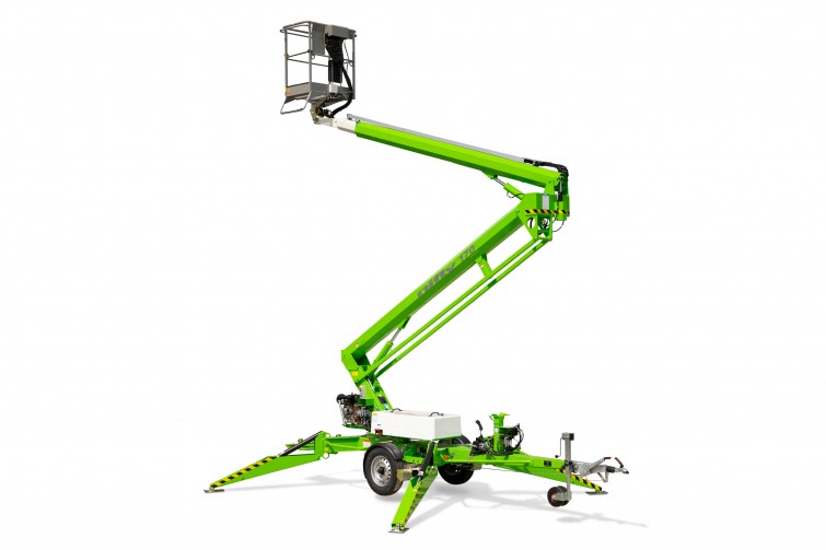 Niftylift 170 trailer mounted boom lift