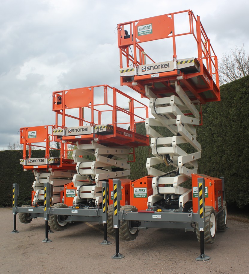 Snorkel lithium electric scissor lifts for JMS