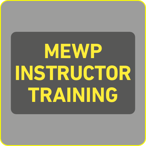 MEWP instructor training