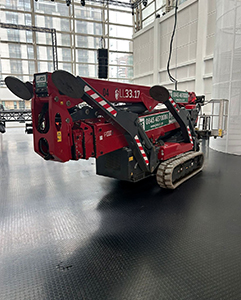 Short term Spider Boom hire