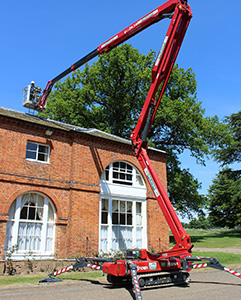 Spider Boom Hire: the Hinowa LightLift 26.14 is the perfect choice for Groundskeeping & Arborists
