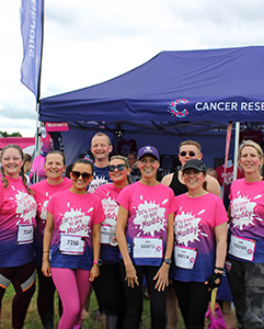 JMS Gets Pretty Muddy for Cancer Research UK!