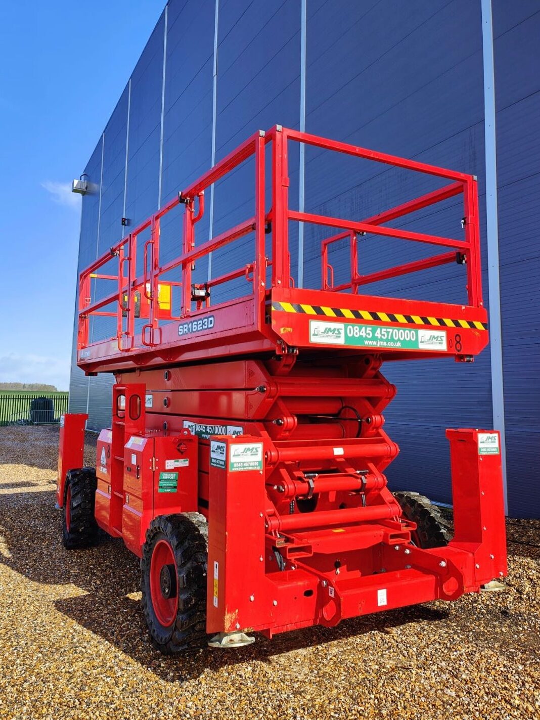 LGMG SR1623D diesel scissor lift