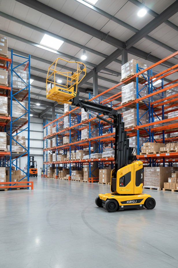 XCMG XGR12J  – 12.75m – Electric Vertical Mast Lift