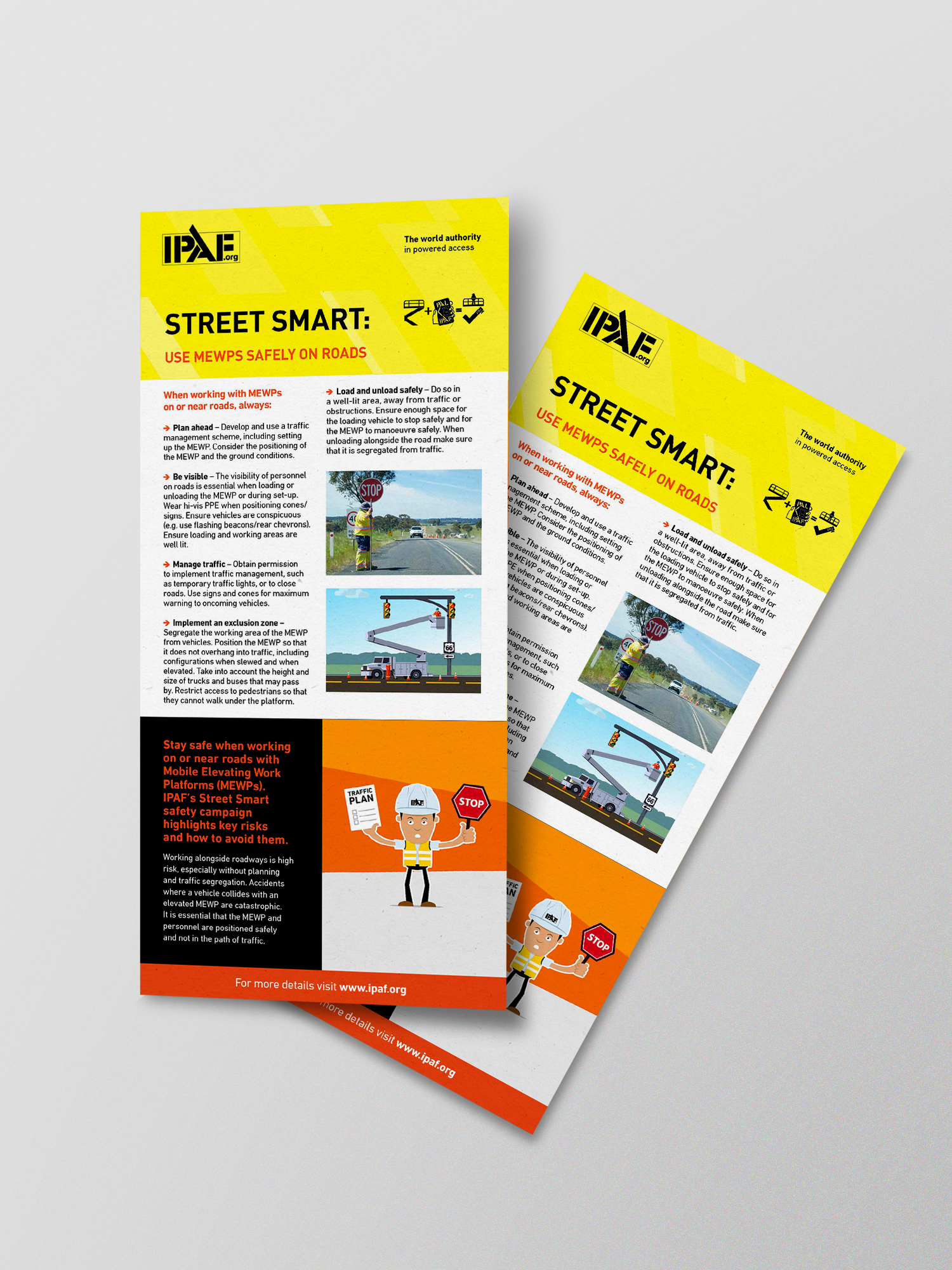IPAF Street Smart Leaflet (TE-1106-0822-2-en)